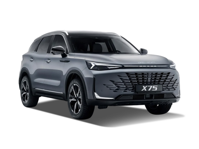 BAIC X75 Тёмно-серый металлик с чёрной крышей